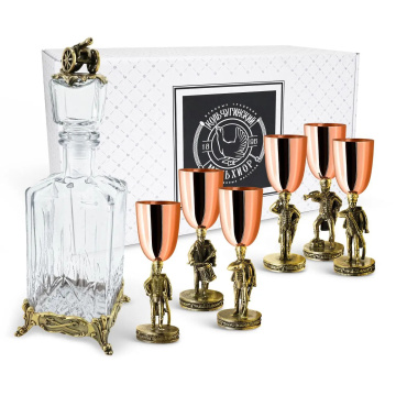 Набор для водки Кольчугинский Мельхиор KM108281