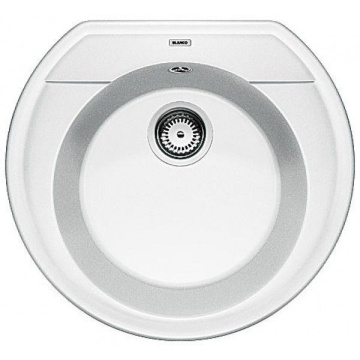 Кухонная мойка Blanco Rondoval 45 Silgranit White 515671