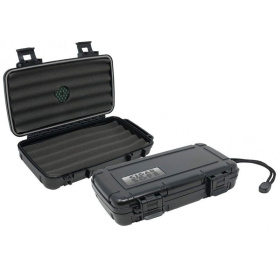 Хьюмидор для сигар Prestige Import Group Cigar Safe 5 Black Travel Humidor