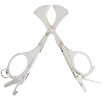 Сигарный каттер XiKar MTX Multi-tool Cigar Scissor Cutter Chrome Silver XI-400CS