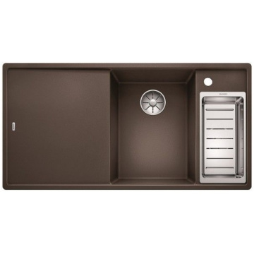 Кухонная мойка Blanco Axia III 6S-F Silgranit InFino Coffee 523488
