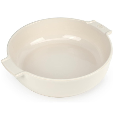 Форма для запекания Peugeot Appolia Plat four c&eacute;ramique rond &eacute;cru 60282