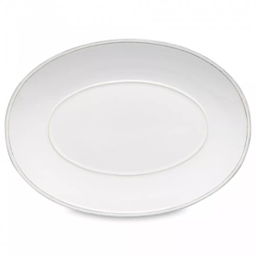 Блюдо овальное Costa Nova Friso Oval Platter FIA402-WHI