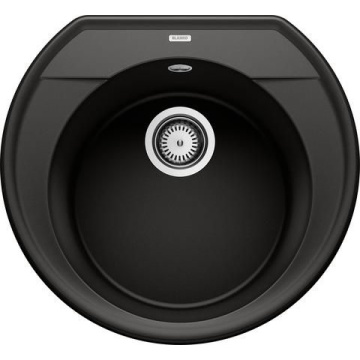 Кухонная мойка Blanco Rondoval 45 Silgranit Black 525962