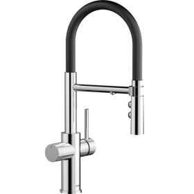 Кухонный смеситель Blanco Catris-S Flexo Filter Galvanic Chrome 526705