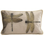 Подушка KARE Kissen Glitter Dragonfly Braun 55240. фото 1