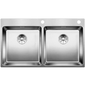 Кухонная мойка Blanco Andano 400/400-IF-A InFino PushControl 525249