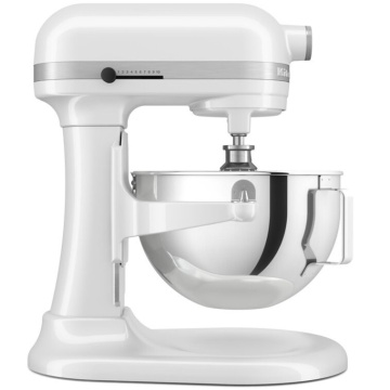 Миксер планетарный KitchenAid 5.5-Quart Bowl-Lift Stand Mixer White KSM55SXXWH