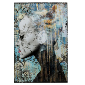 Картина KARE Glasbild Lady Flower 53812