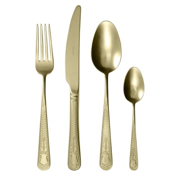 Набор столовых приборов Herdmar Güell Classy Champagne PVD Cutlery Set 2070000-chm