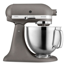 Миксер планетарный KitchenAid Artisan Series 5-Quart Tilt-Head Stand Mixer Grey KSM185PSGR