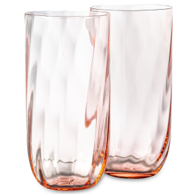 2 стакана для воды Anna Von Lipa Swirl Rosa Set AVL-512-50