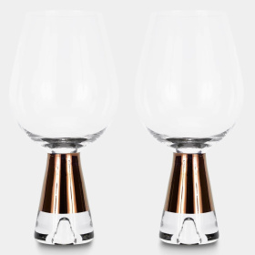 2 бокала для вина Tom Dixon Tank Wine Copper Set TKT04