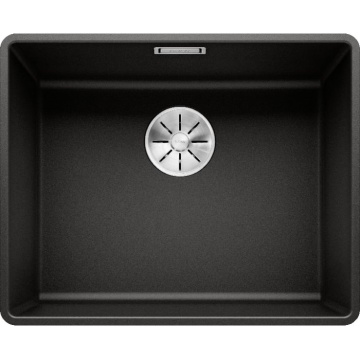 Кухонная мойка Blanco Subline 500-F Silgranit InFino Black 525994