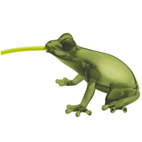 Настольная лампа Qeeboo Hungry Frog Emerald Lamp 59001EM