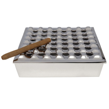Пепельница KARE Ascher Soho Square Silber 61675