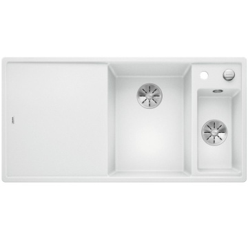 Кухонная мойка Blanco Axia III 6S Silgranit InFino White 523477