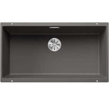 Кухонная мойка Blanco Subline 800-U Silgranit InFino Volcano Grey 527357