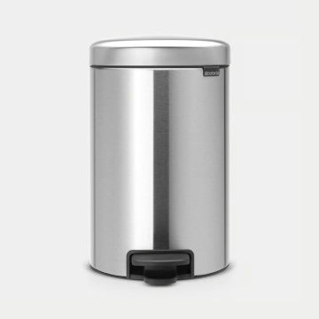 Ведро для мусора Brabantia NewIcon Pedal Bin Matt Steel Fingerprint Proof 112041
