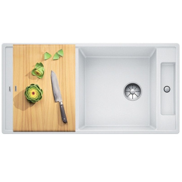 Кухонная мойка Blanco Axia III XL 6S-F Silgranit InFino White 523523