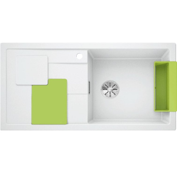Кухонная мойка Blanco Sity XL 6 S Silgranit White + Kiwi accs 525063
