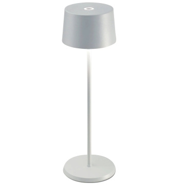 Настольная лампа Zafferano Olivia White Table Lamp LD1850B3