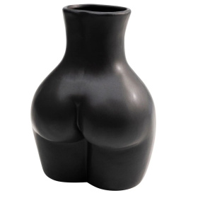 Ваза KARE Vase Donna Schwarz 54235