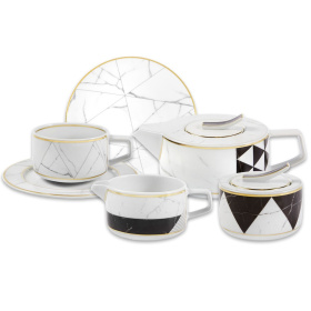 Чайный сервиз Vista Alegre Carrara Tea Set 21124425-Tea set-6/21