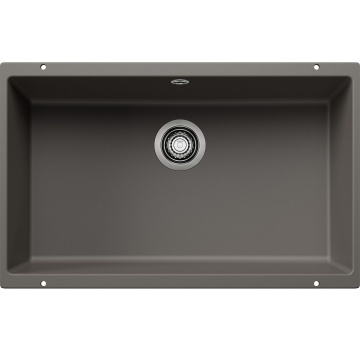 Кухонная мойка Blanco Rotan 700-U Silgranit Volcano Grey 527330