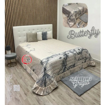 Одеяло-покрывало Renato Balestra Butterfly Coperta-copriletto grigio RBL/441055