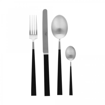Набор столовых приборов Cutipol Kube Matte Brushed KU.006