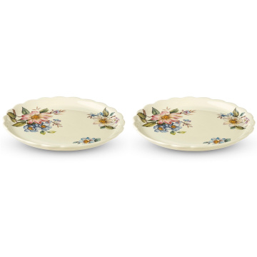 2 обеденные тарелки Nuova Cer Petali di Primavera Piatto piano 7410/2-2PDP