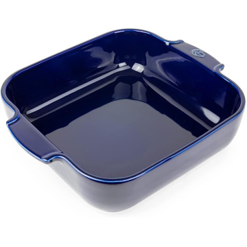 Форма для запекания Peugeot Appolia Plat four c&eacute;ramique carr&eacute; bleu profond 60190