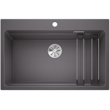Кухонная мойка Blanco Etagon 8 Silgranit Rock Grey 525188