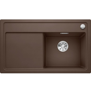 Кухонная мойка Blanco Zenar 45S Silgranit InFino Coffee 523798