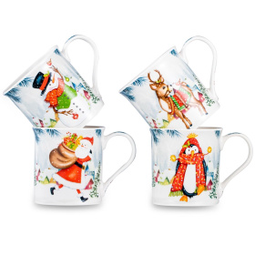 Набор кружек Lamart Noel Happy Days 22331