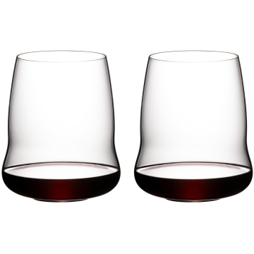2 бокала для красного вина RIEDEL Stemless Wings Cabernet/Merlot Set 6789/0