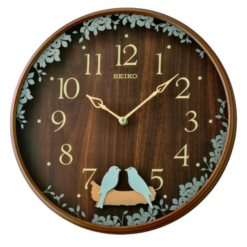 Настенные часы с маятником Seiko Quartz Wall Clock QXC237BN