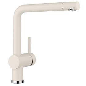 Кухонный смеситель Blanco Linus Silgranit-Look Soft White 526961