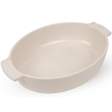 Форма для запекания Peugeot Appolia Plat four c&eacute;ramique ovale &eacute;cru 60589