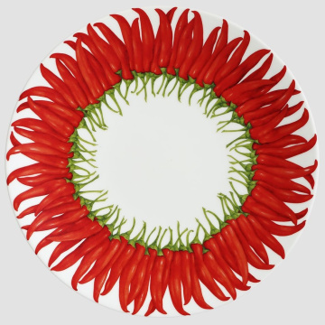 Тарелка обеденная Taitù Red Sun Piatto Piano 12-11-0