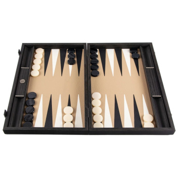 Нарды Manopoulos Premium Leatherette Mocha Brown Backgammon Set BDE1BRO