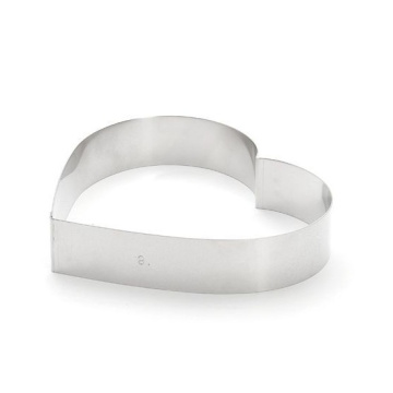 Кондитерское кольцо De Buyer Heart Ring Stainless Steel 3077.18