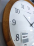 Настенные часы Seiko Quartz Wall Clock QXA763BN. фото 5