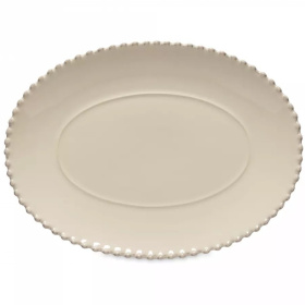 Блюдо овальное Costa Nova Pearl Oval Platter PEA331-CRM
