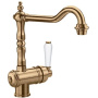 Кухонный смеситель Blanco Tradon Polished Brass 520787. фото 1