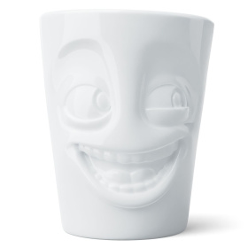 Кружка Tassen Mug with handle Joking white 01.85.01
