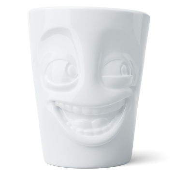 Кружка Tassen Mug with handle Joking white 01.85.01
