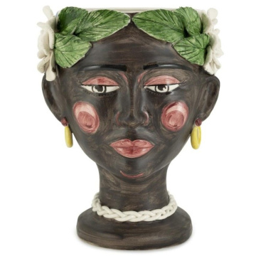 Ваза Abhika Vase Selva Moro Head 201235,SA0