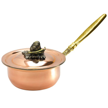 Ковш с крышкой Кольчугинский Мельхиор KM111801